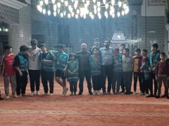 ÖNCE CAMİYE SONRA SAHAYA