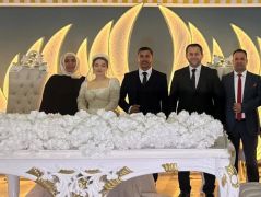 MÜFTÜ YİĞİT, DÜĞÜN MERASİMİNE KATILDI